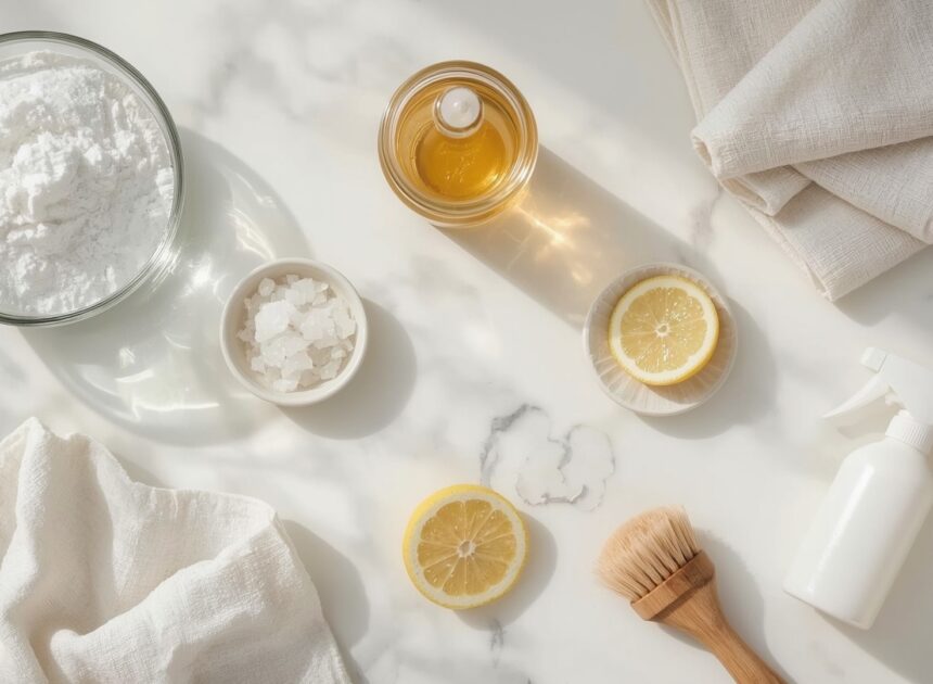 Natural Cleaning Ingredients for Home: How Each One Works and When to Use It