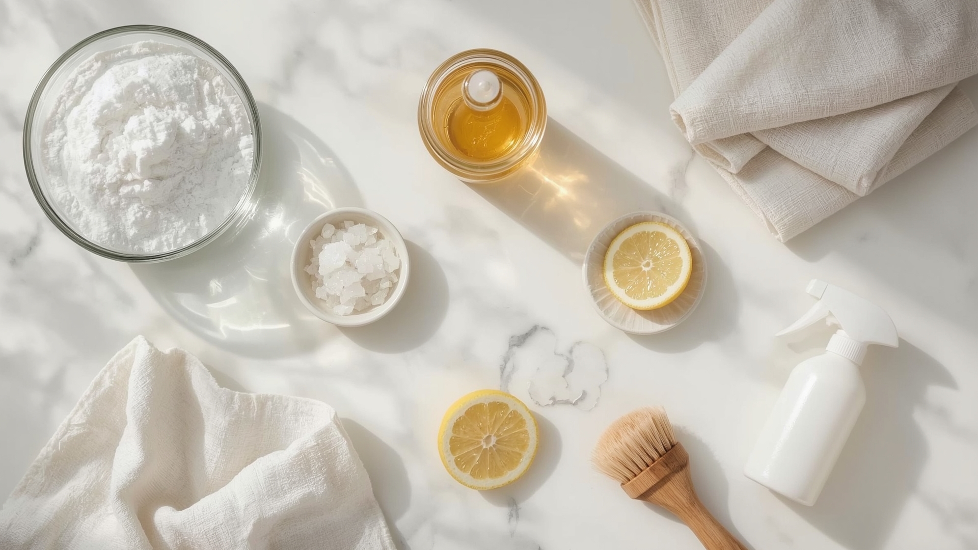 Natural Cleaning Ingredients for Home: How Each One Works and When to Use It